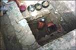 End of excavation